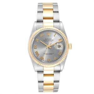 Rolex datejust 36mm  yellow gold watch