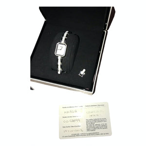 Chanel première mini white ceramic watch