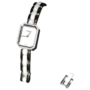 Chanel première mini white ceramic watch