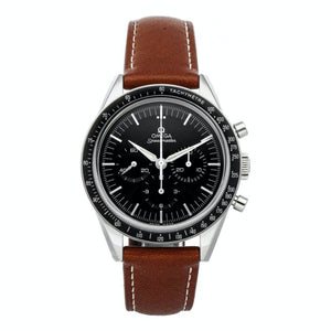 Omega speedmaster black steel watch