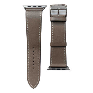 Hermès apple watch x hermès 42mm grey leather watch