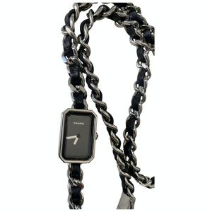 Chanel première rock black steel watch
