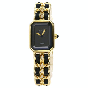 Chanel première gold gold plated watch