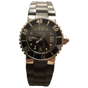 Chaumet class one black steel watch