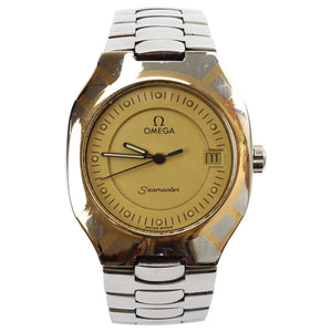 Omega seamaster gold gold plated watch
