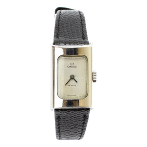 Omega de ville  silver steel watch