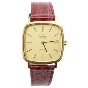 Omega de ville  gold gold plated watch
