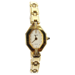 Rado white gold plated watch