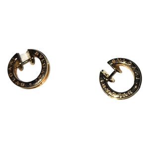 Bvlgari b.zero1 pink pink gold earrings