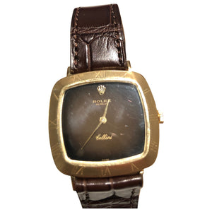 Rolex cellini gold yellow gold watch