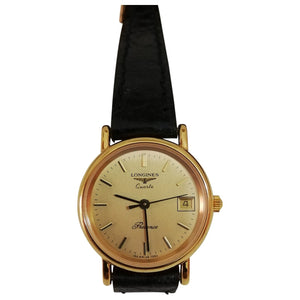 Longines presence gold gold plated watch