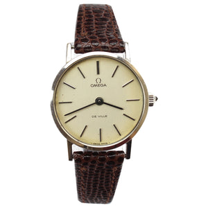 Omega de ville  silver steel watch