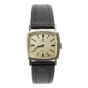 Omega de ville  silver steel watch