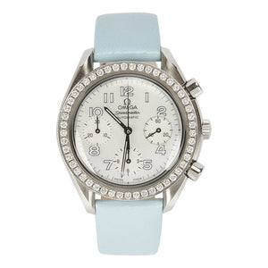 Omega speedmaster reduced silver steel watch