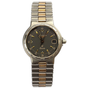 Longines conquest  grey titanium watch
