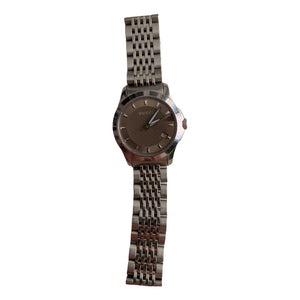Gucci g-timeless metallic steel watch