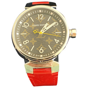 Louis Vuitton tambour  steel watch