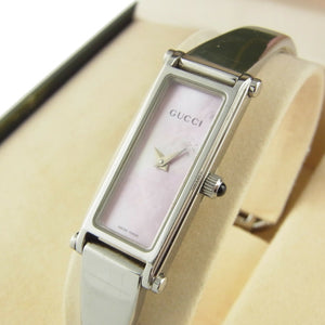 Gucci horsebit silver silver watch