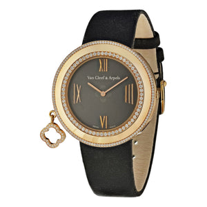Van Cleef & Arpels charms gold pink gold watch