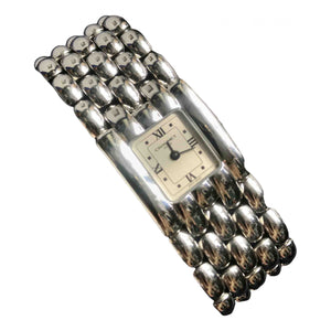 Chaumet khesis  silver steel watch