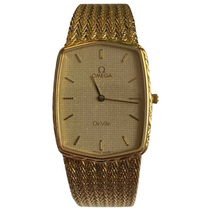 Omega de ville  gold gold plated watch