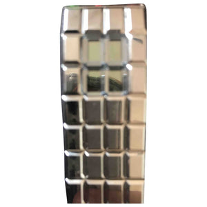 Chanel metallic steel watch