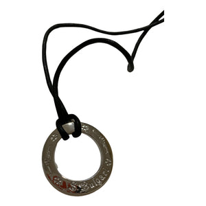 Bvlgari save the children silver white gold necklaces