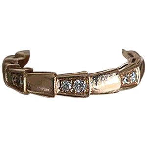 Bvlgari serpenti gold pink gold rings