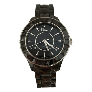 Dior dior viii black ceramic watch