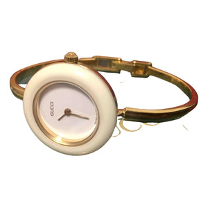 Gucci gold gold plated watch