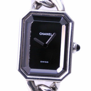 Chanel première silver steel watch