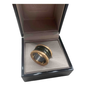 Bvlgari b.zero1 green ceramic rings
