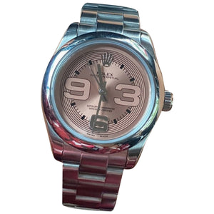 Rolex oyster perpetual 31mm silver steel watch