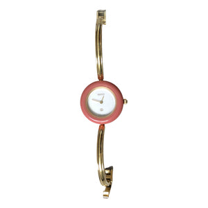 Gucci multicolour gold plated watch