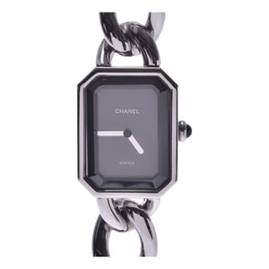 Chanel première silver steel watch