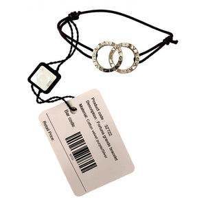 Bvlgari monete purple silver bracelets