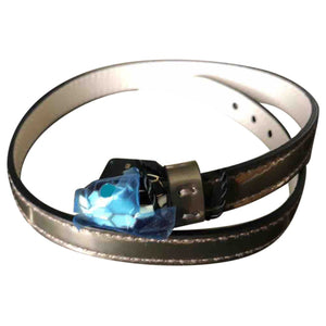 Bvlgari serpenti metallic leather bracelets
