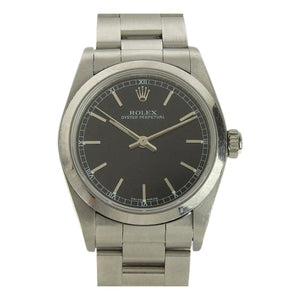 Rolex oyster perpetual 31mm silver steel watch