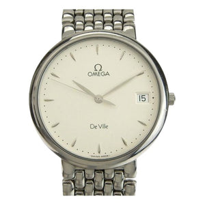 Omega de ville  silver steel watch