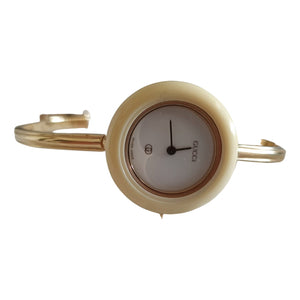 Gucci gold gold plated watch