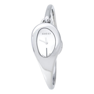 Gucci silver steel watch