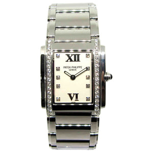 Patek Philippe twenty four  steel watch