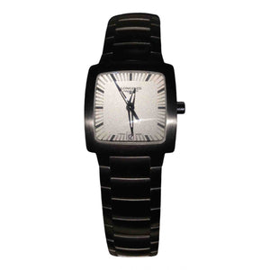 Longines silver steel watch