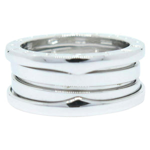Bvlgari b.zero1 silver white gold rings