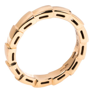 Bvlgari serpenti  pink gold rings
