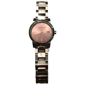 Burberry anthracite steel watch
