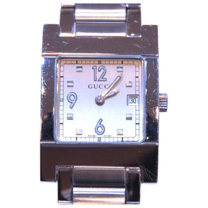 Gucci gold steel watch