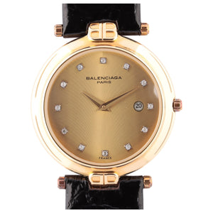 Balenciaga  gold plated watch
