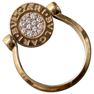 Bvlgari bulgari bulgari  pink gold rings