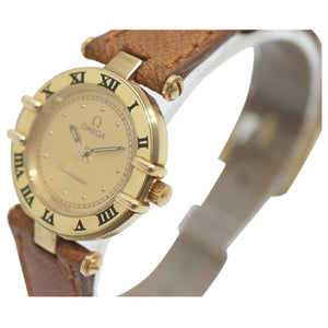 Omega constellation  gold plated watch